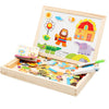 Image of Mamy Baby Forest Wooden Magnetic Puzzle Board